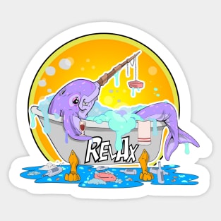 Relax Sticker